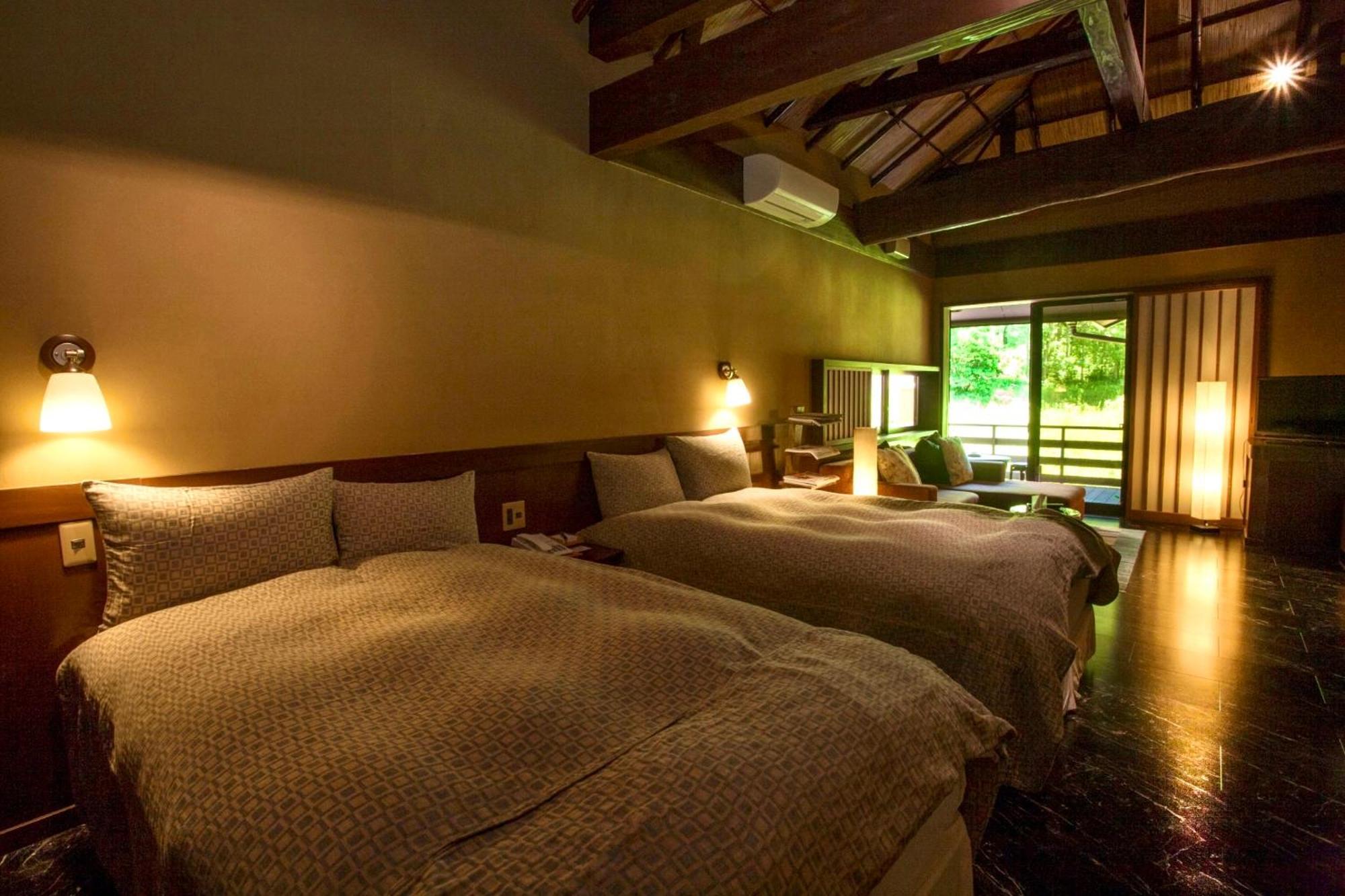 Satonoyu Waraku 13 Years Or Older Hotel มินามิโอกุนิ ภายนอก รูปภาพ